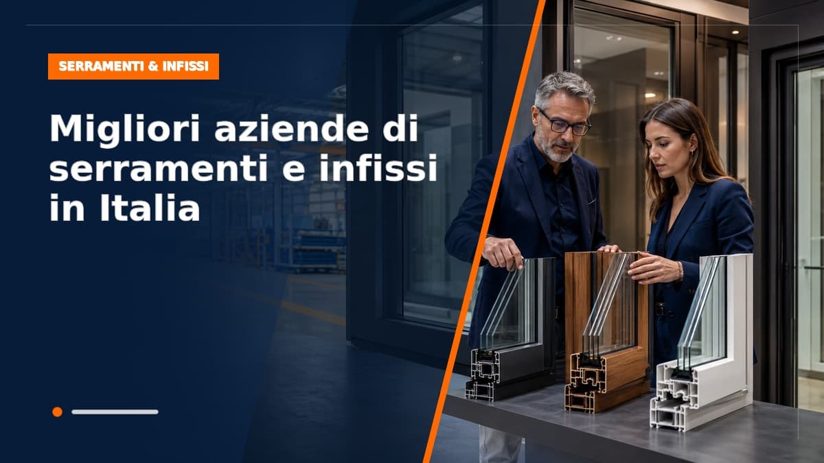 Migliori aziende di serramenti e infissi in Italia: la guida 2026