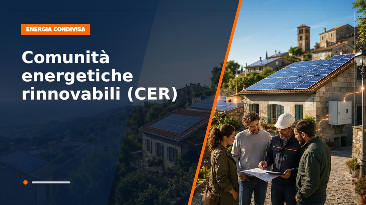 Comunità energetiche rinnovabili (CER): cosa sono e come aderire
