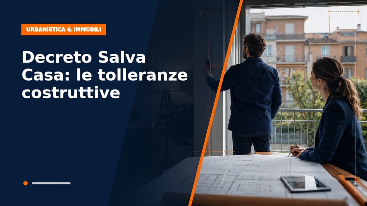 Decreto Salva Casa: le tolleranze costruttive spiegate
