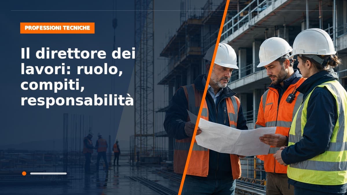 Il direttore dei lavori: ruolo, compiti e responsabilità
