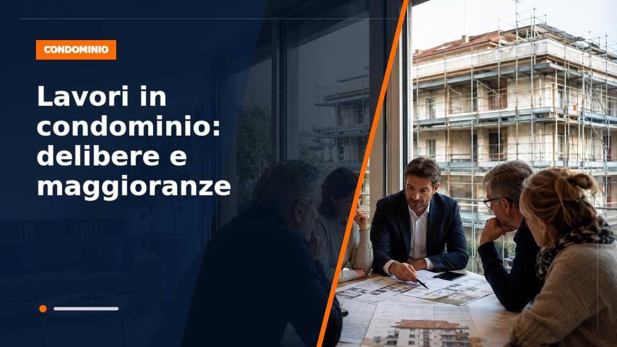Lavori in condominio: delibere, maggioranze e bonus, la guida 2026
